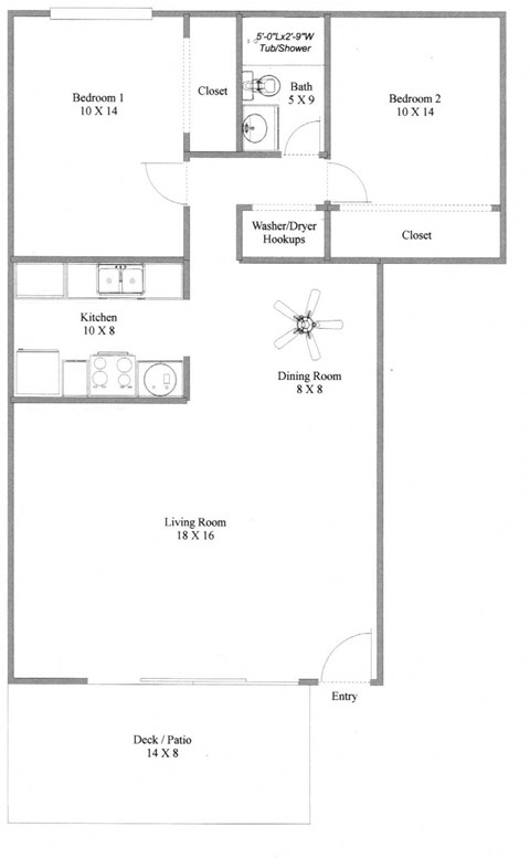 an illustration of a floor plan of a house